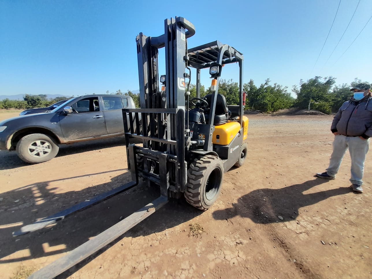 Arriendo grua horquilla san fernando