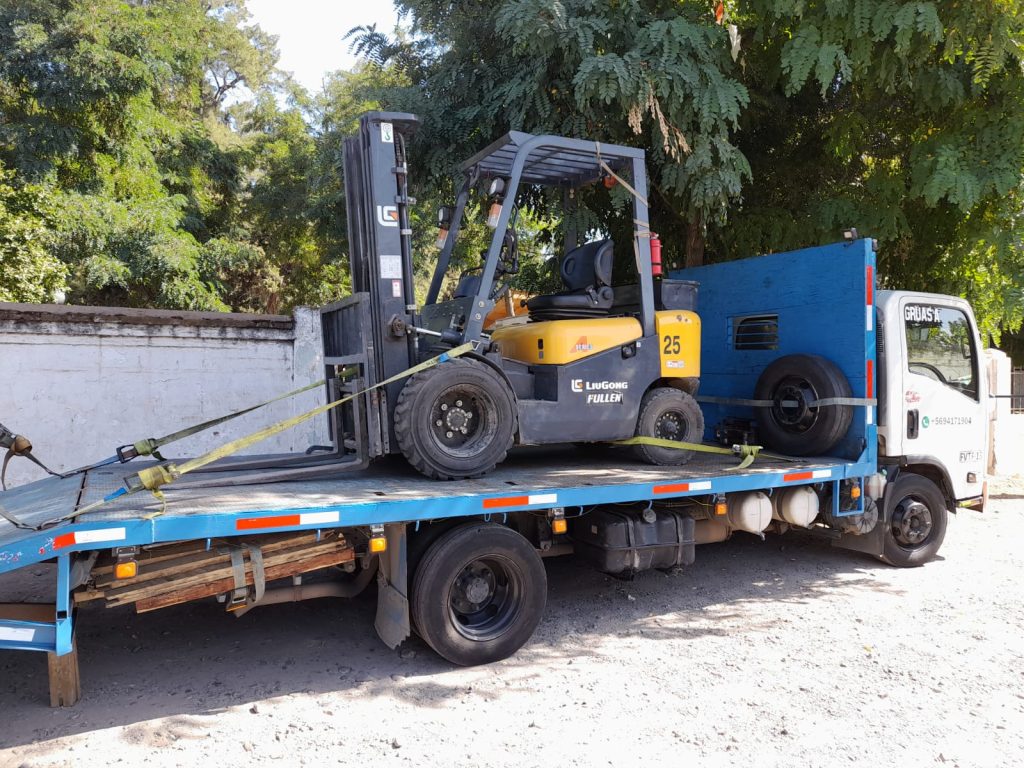 Grúa en Santa Cruz VI Región, Grúa Horquilla - Grúas San Álvaro