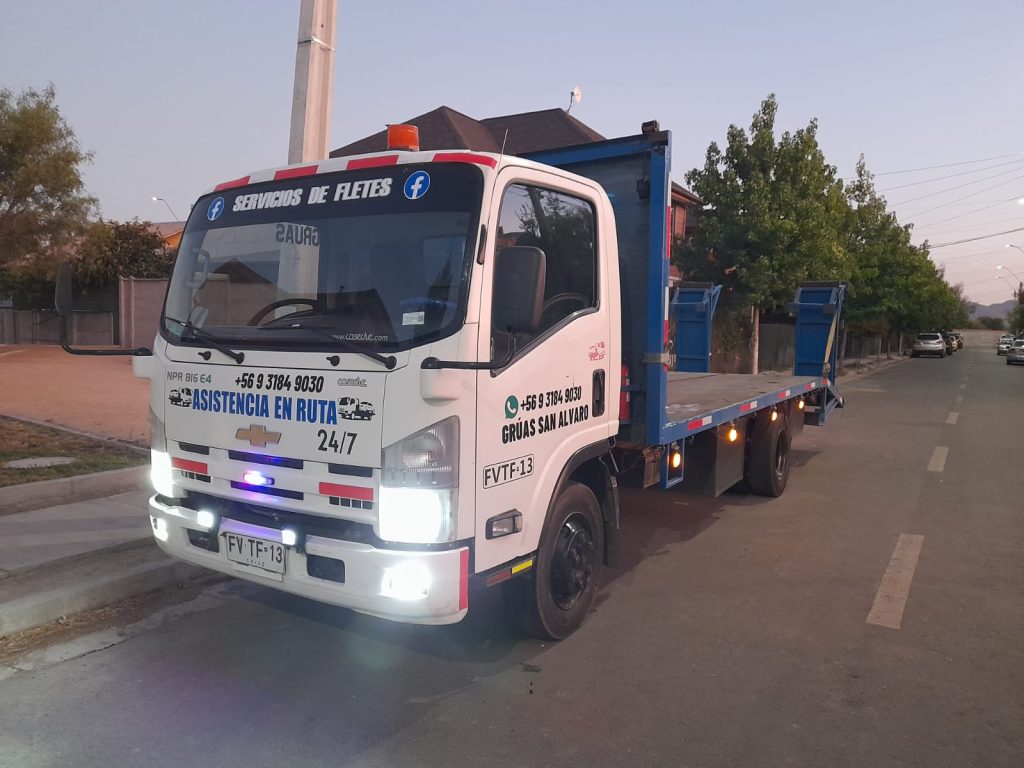 Grúa en Santa Cruz VI Región, Grúa Horquilla - Grúas San Álvaro