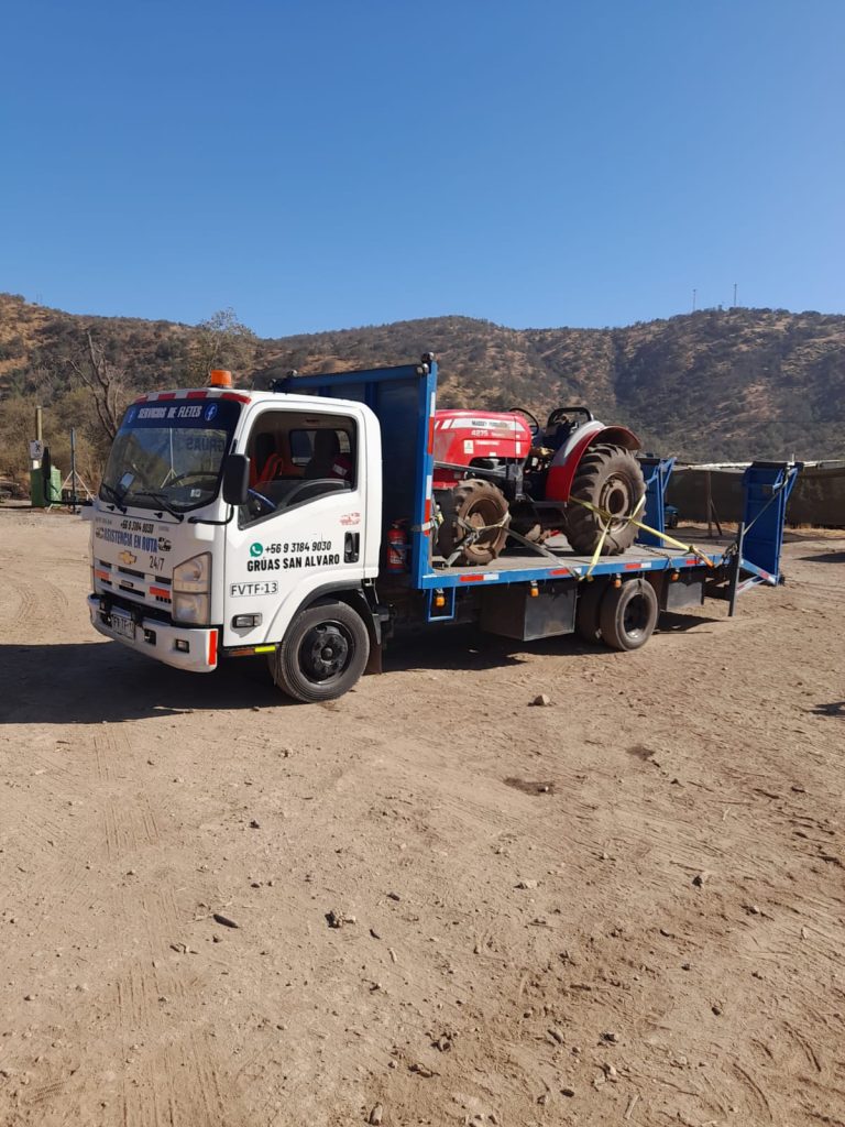 Grúa en Santa Cruz VI Región, Grúa Horquilla - Grúas San Álvaro